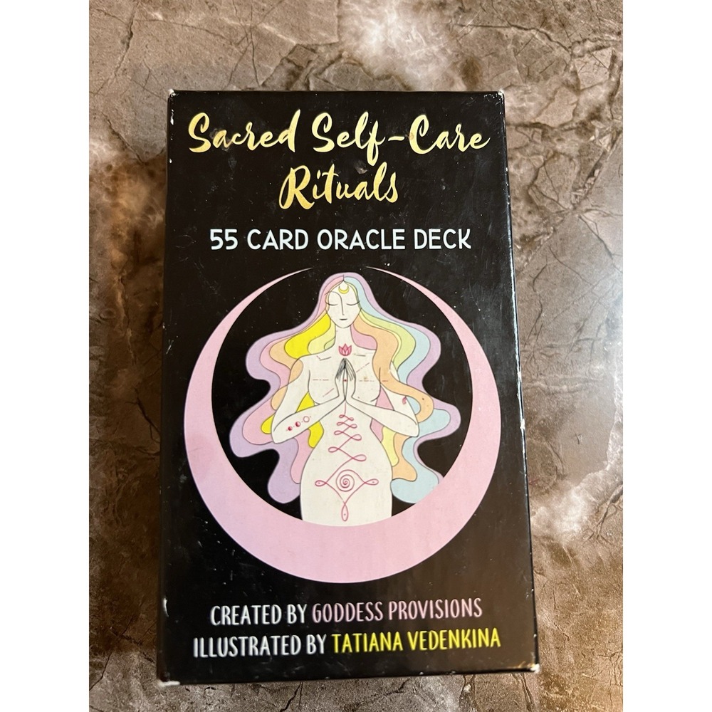 Sacred Self-Care Rituals Oracle Deck – 55 Cards